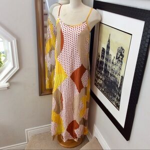 NWT  MCM maxi slip nap dress